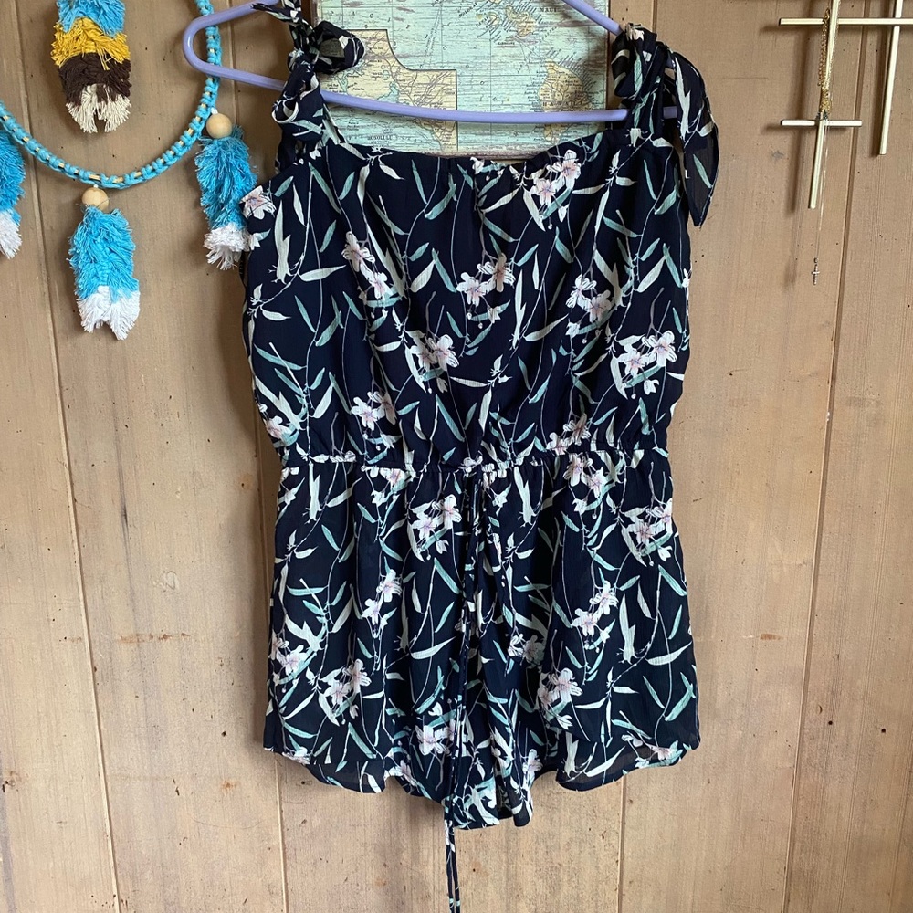 Spring Floral Romper